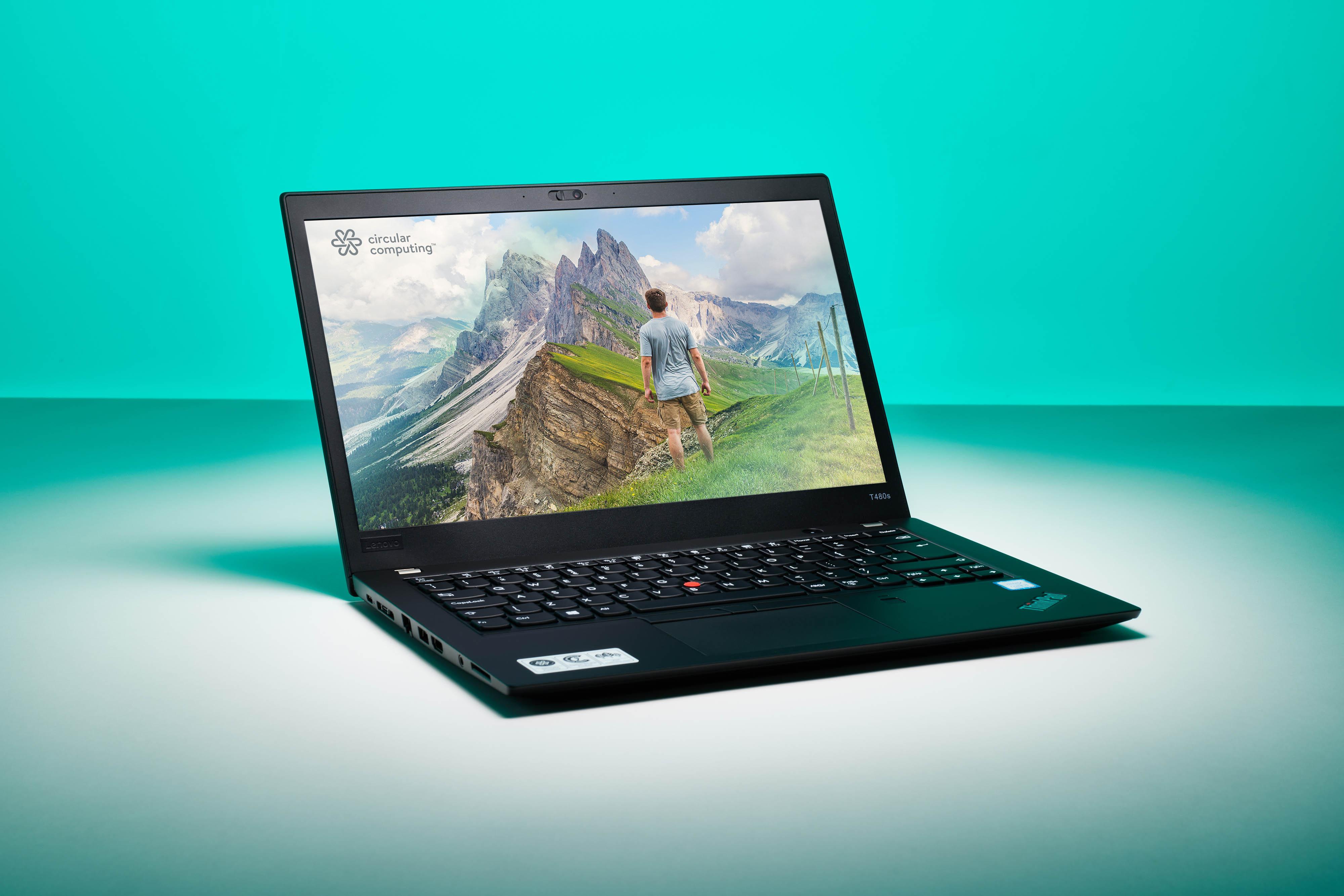 Circular Computing Lenovo ThinkPad T480s Computer portatile 356 cm 14 Full HD Intel Core i5 i5-8250U 8 GB DDR4-SDRAM 256 GB SSD