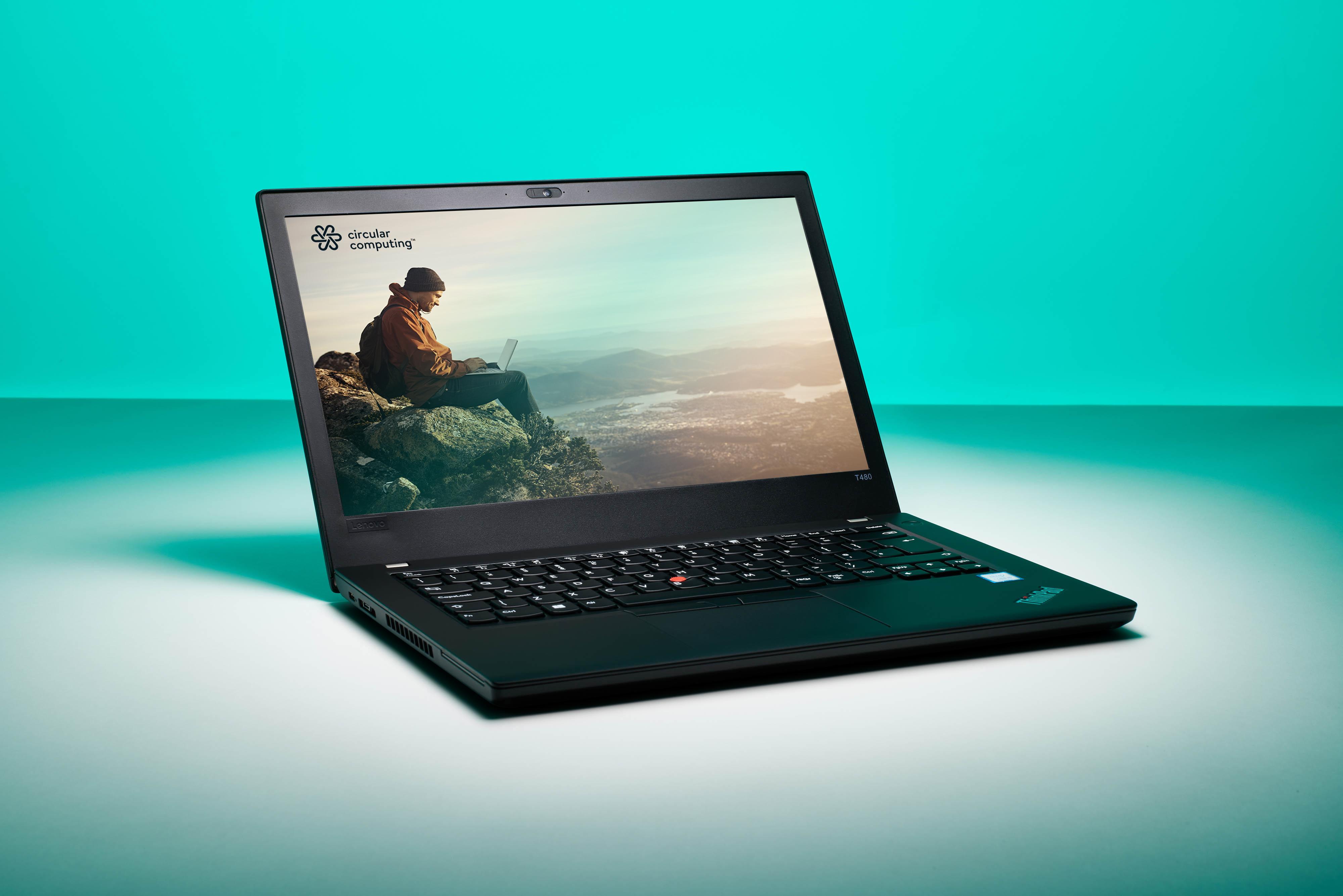 Circular Computing Lenovo ThinkPad T480 Computer portatile 356 cm 14 Full HD Intel Core i5 i5-8250U 8 GB DDR4-SDRAM 256 GB SSD