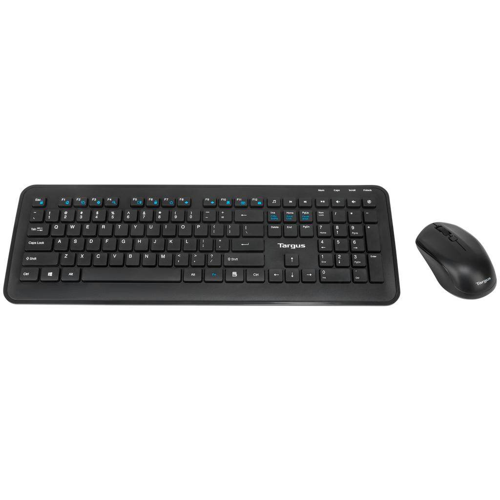 Targus AKM610ES tastiera Mouse incluso Universale RF Wireless Spagnolo Nero