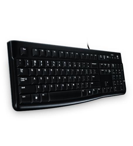 K120 CORDED KEYBOARD - N/A