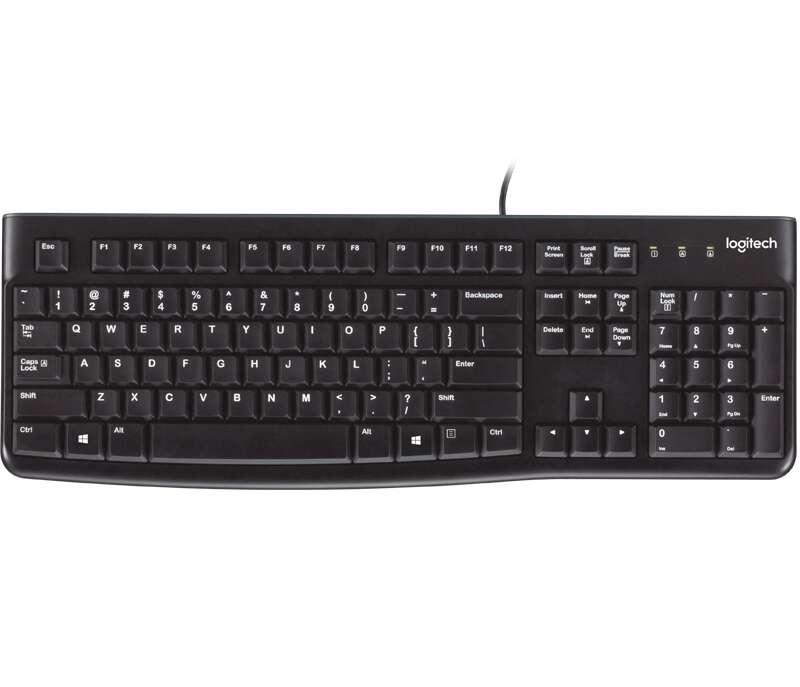 Logitech Keyboard K120 for Business tastiera USB QWERTY Spagnolo Nero