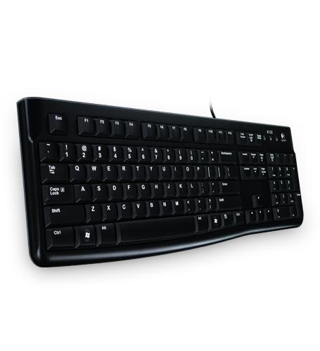 Logitech Keyboard K120 for Business tastiera USB QWERTY Russo Nero