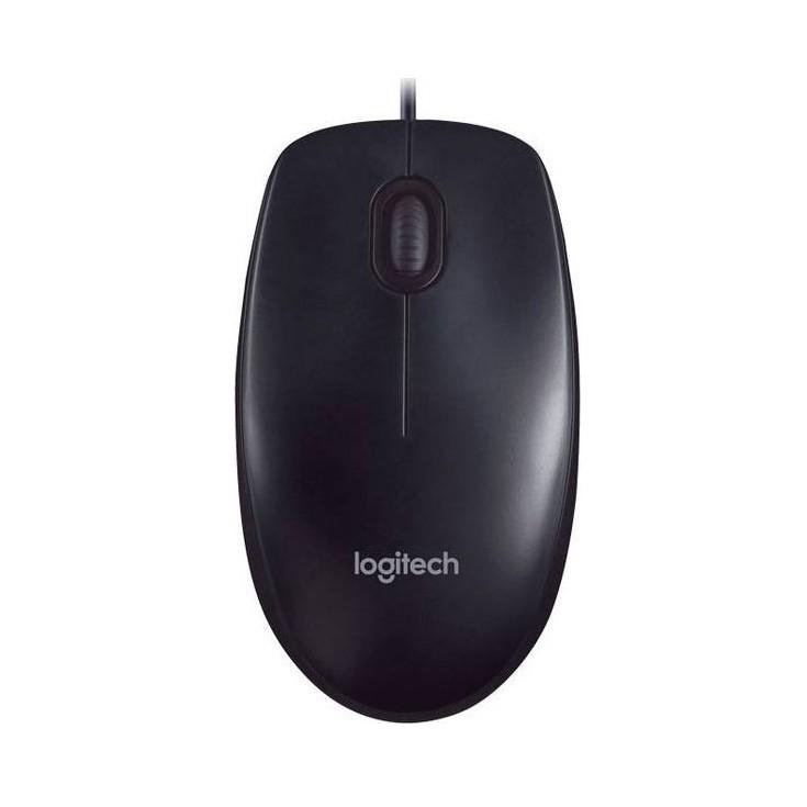 Logitech M90 Mouse ottico cablato 1000dpi nero