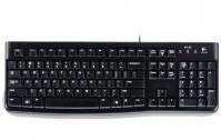 Logitech K120 Corded Keyboard tastiera USB QWERTY Nordic Nero (K120 Keyboard Pan Nordic - K120 Wired USB QWERTY - Black - Warra