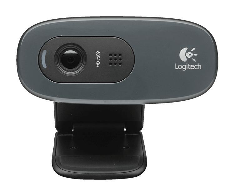 Logitech HD C270 webcam 3 MP 1280 x 720 Pixel USB 2.0 Nero Grigio