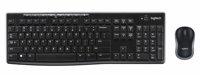 Logitech Wireless Combo MK270 tastiera Mouse incluso Casa USB QWERTZ Tedesco Nero