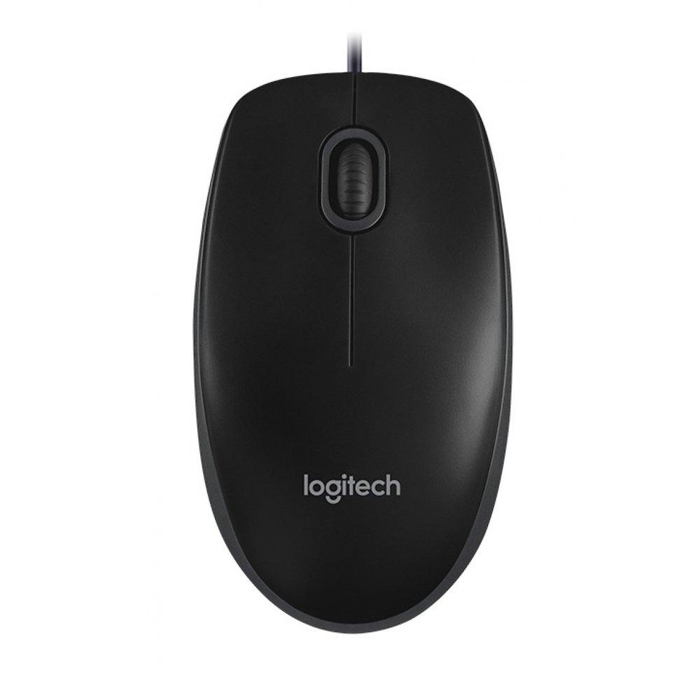 LOGITECH B100 OPTICAL MOUSE FOR BUSINESS BLACK