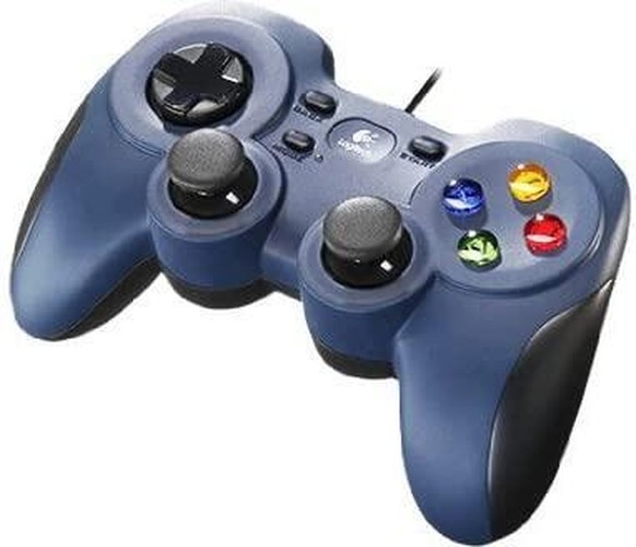 Logitech F310 Nero Blu USB...