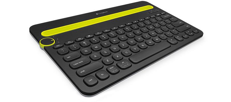 Logitech BluetoothÂ® Multi-Device Keyboard K480 tastiera Universale QWERTZ Tedesco Nero