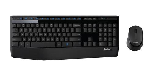 Logitech Wireless Combo MK345 tastiera Mouse incluso RF Wireless Inglese Nero