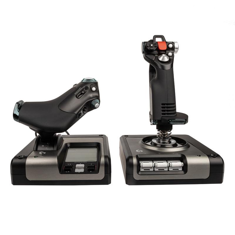 Logitech X52 Pro Flight Control System Simulazione di Volo (G Saitek X52 Pro Flight Control System)