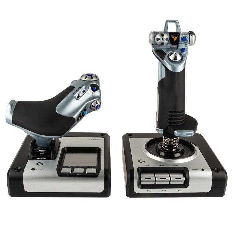Logitech X52 Flight Control System Joystick (LOGITECH G SAITEK X52 FLIGHT - CONTROL SYSTEM - USB - WW)