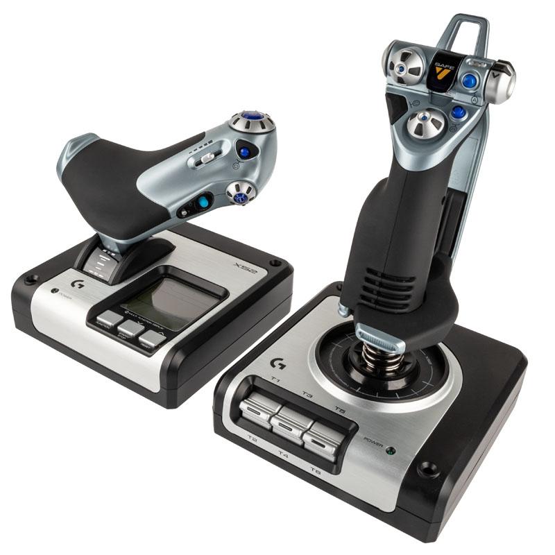 Logitech X52 Flight Control System Joystick (LOGITECH G SAITEK X52 FLIGHT - CONTROL SYSTEM - USB - WW)