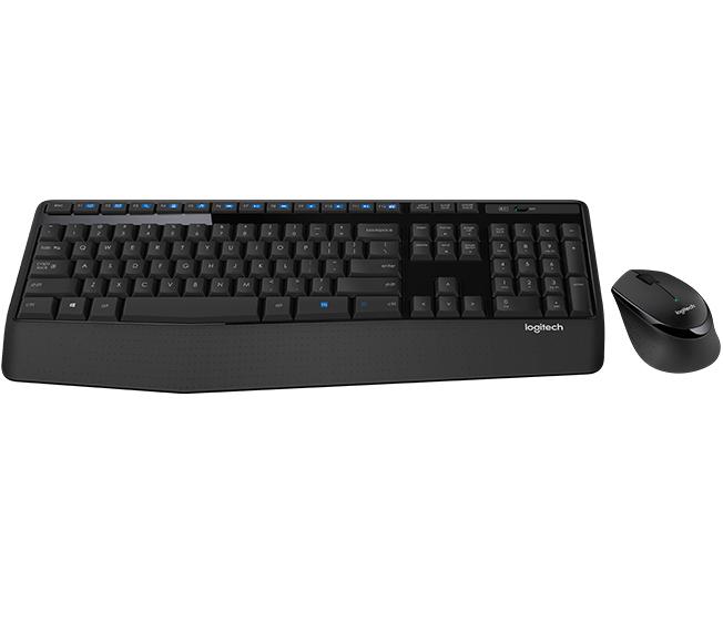 Logitech Wireless Combo MK345 tastiera Mouse incluso RF Wireless Ceco Nero (WIRELESS COMBO MK345 - CZE-SKY - 2.4GHZ - INTNL - 9