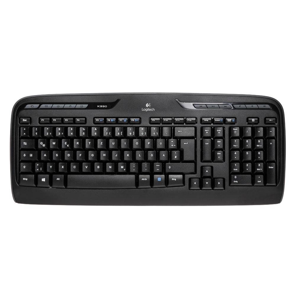 Tastatur-Layout DE Maus LED-rot/IR 1000dpi Anbindung kabellos Extras 13 Multimediatasten