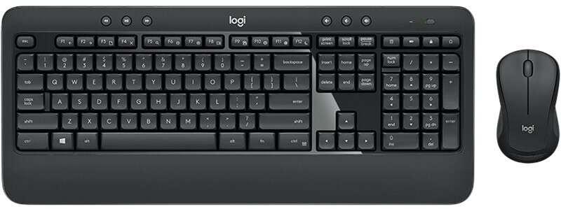Logitech Advanced MK540 tastiera Mouse incluso USB QWERTY Spagnolo Nero Bianco (MK540 ADV WRLS KEYBOARD /MOUSE - COMBO-N/A-ESP-