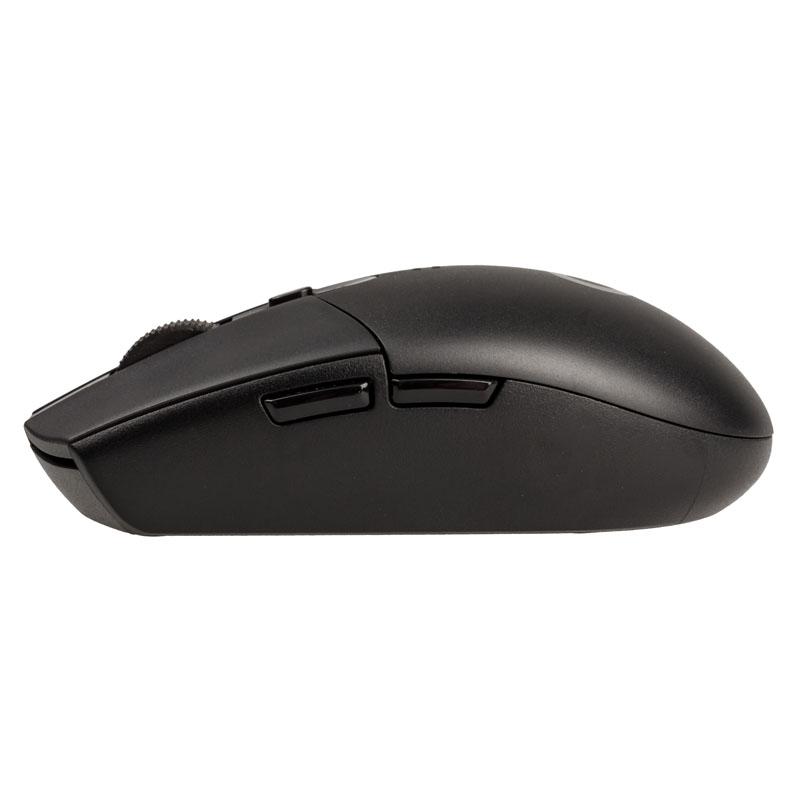 Gertetyp Maus Kabelloser Empfnger (USB) Mae BxTxH 6.215x3.82x11.66 cm Anzahl Tasten 6 Bewegungsauflsung 12000 dpi Leistung