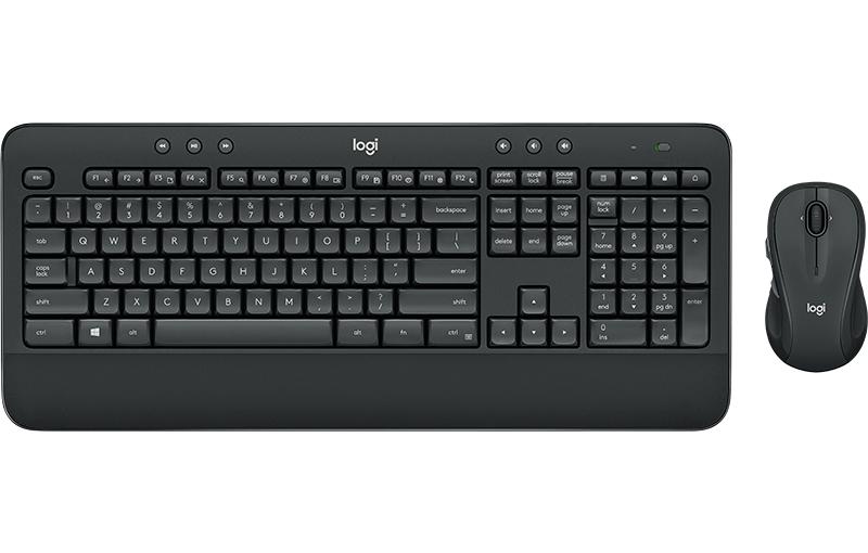 Logitech MK545 ADVANCED Wireless Keyboard and Mouse Combo tastiera Mouse incluso RF Wireless Nordic Nero