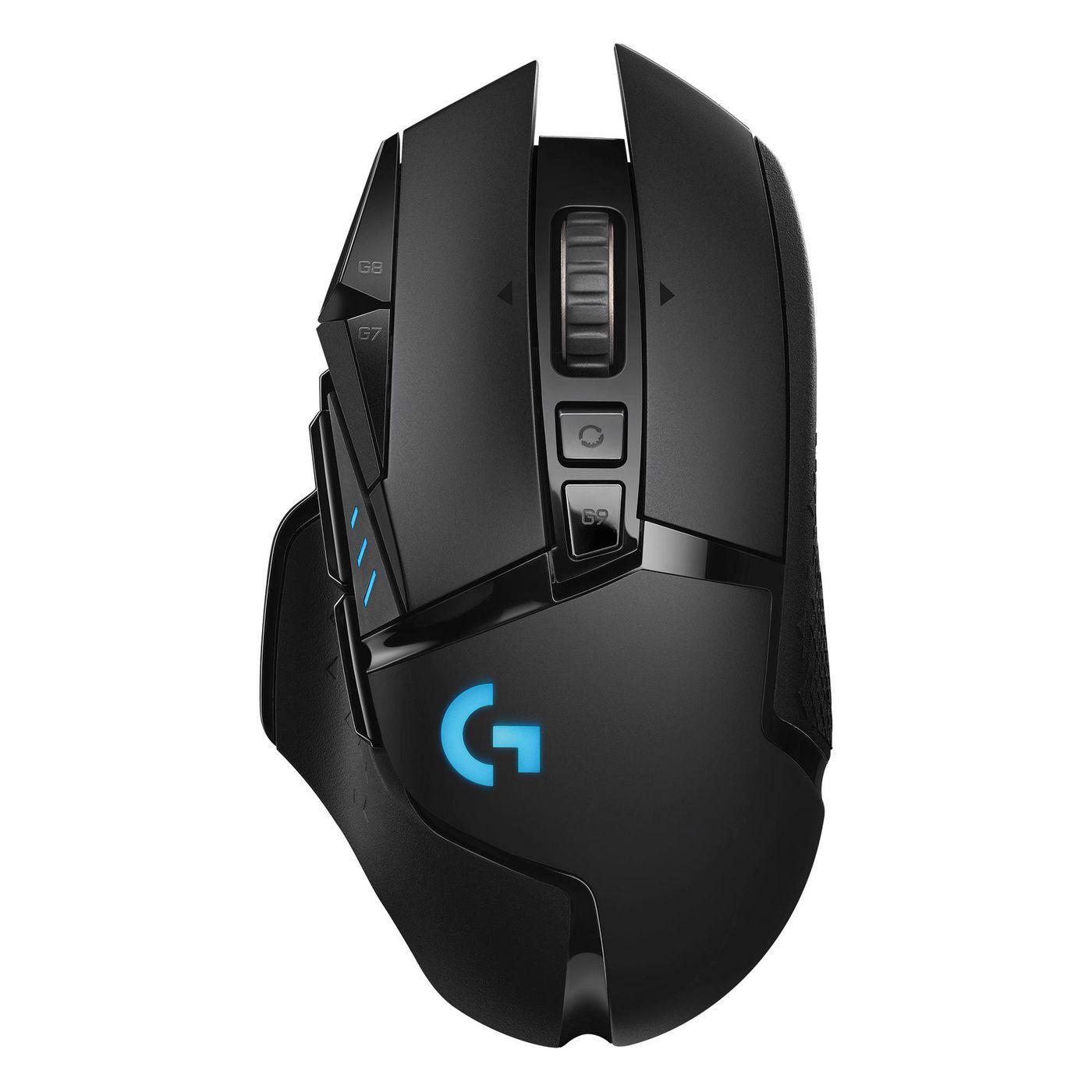 Logitech G502 Lightspeed | Mouse ottico | senza fili, 25600 dpi, nero