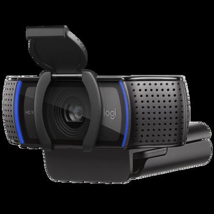 Logitech C920S HD Pro Webcam Videochiamata Full HD 1080p/30fps Audio Stereo Chiaro Correzione Luce HD Privacy Shutter Per Skype