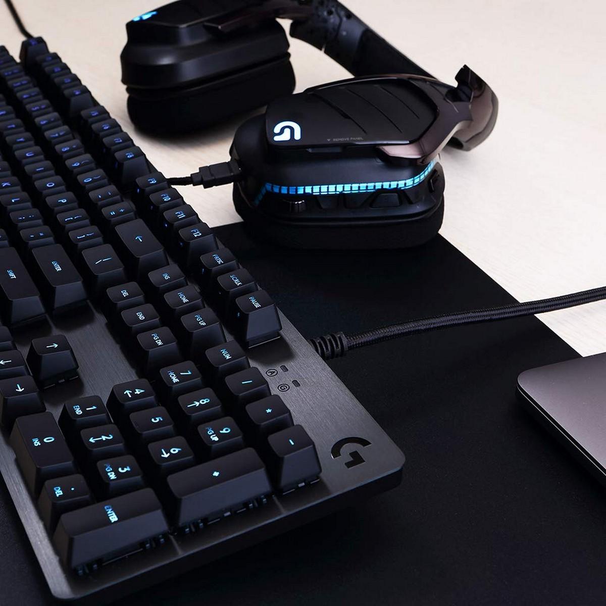 LOGITECH G513 CARBON LIGHTSYNC RGB MECHANICAL GAMING KEYBOARD GX BROWN CARBON FRA CENTRAL