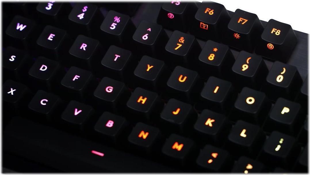 Logitech Gaming G512 - Tastiera - retrolilluminato - USB - QWERTY - italiana - interruttore: GX Brown Tactile - carbonio