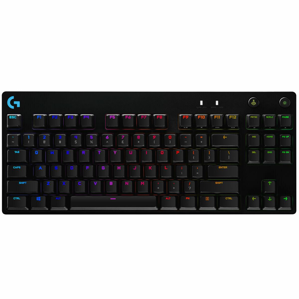 Logitech G PRO Mechanical Gaming Keyboard - BLACK - US INT L - INTNL