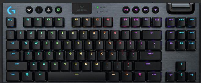 Logitech G915 TKLETS Wireless Mechanical Lightspeed RGB Gaming Tastiera