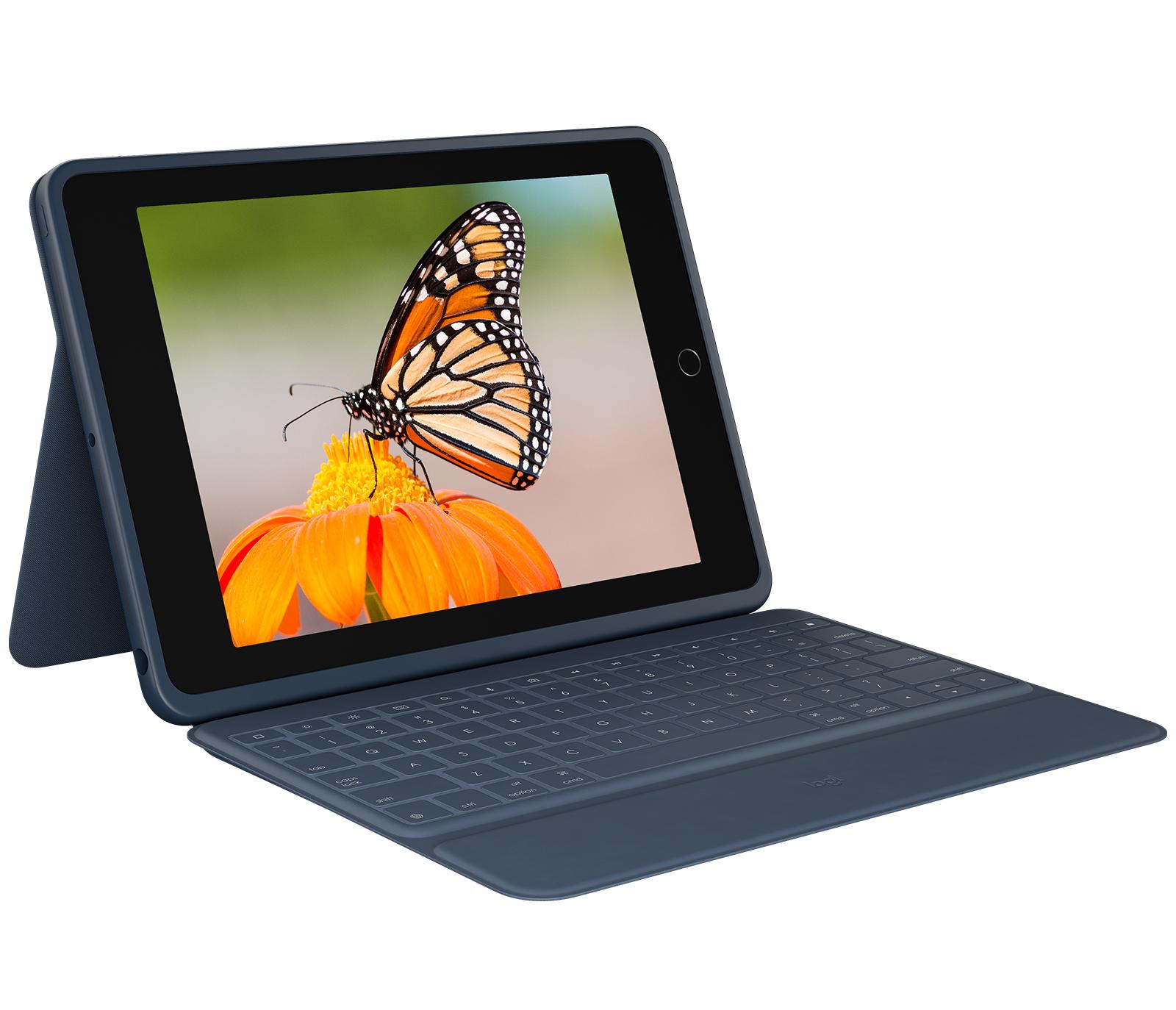 Logitech Rugged Combo 3 Blu Smart Connector QWERTY Nordic (RUGGED COMBO 3 CLASSIC BLUE - PAN WW)