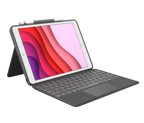 Logitech Combo Touch Grafite Smart Connector QWERTZ Svizzere