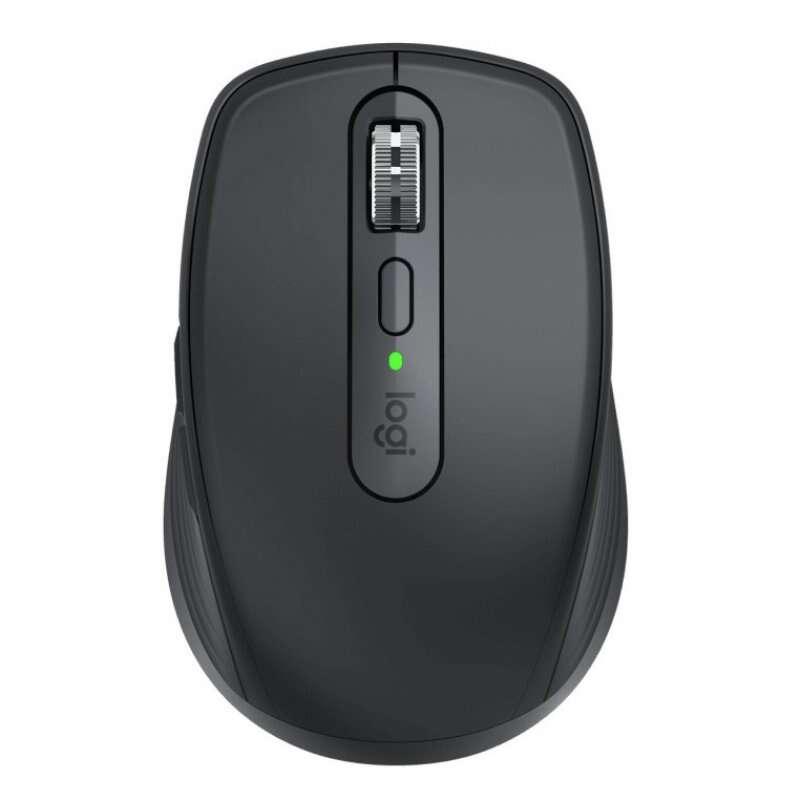 Logitech MX Anywhere 3 Mouse Compatto Performante â€“ Wireless, Scroller Elettromagnetico, Ergonomico, Sensore 4000 DPI, P