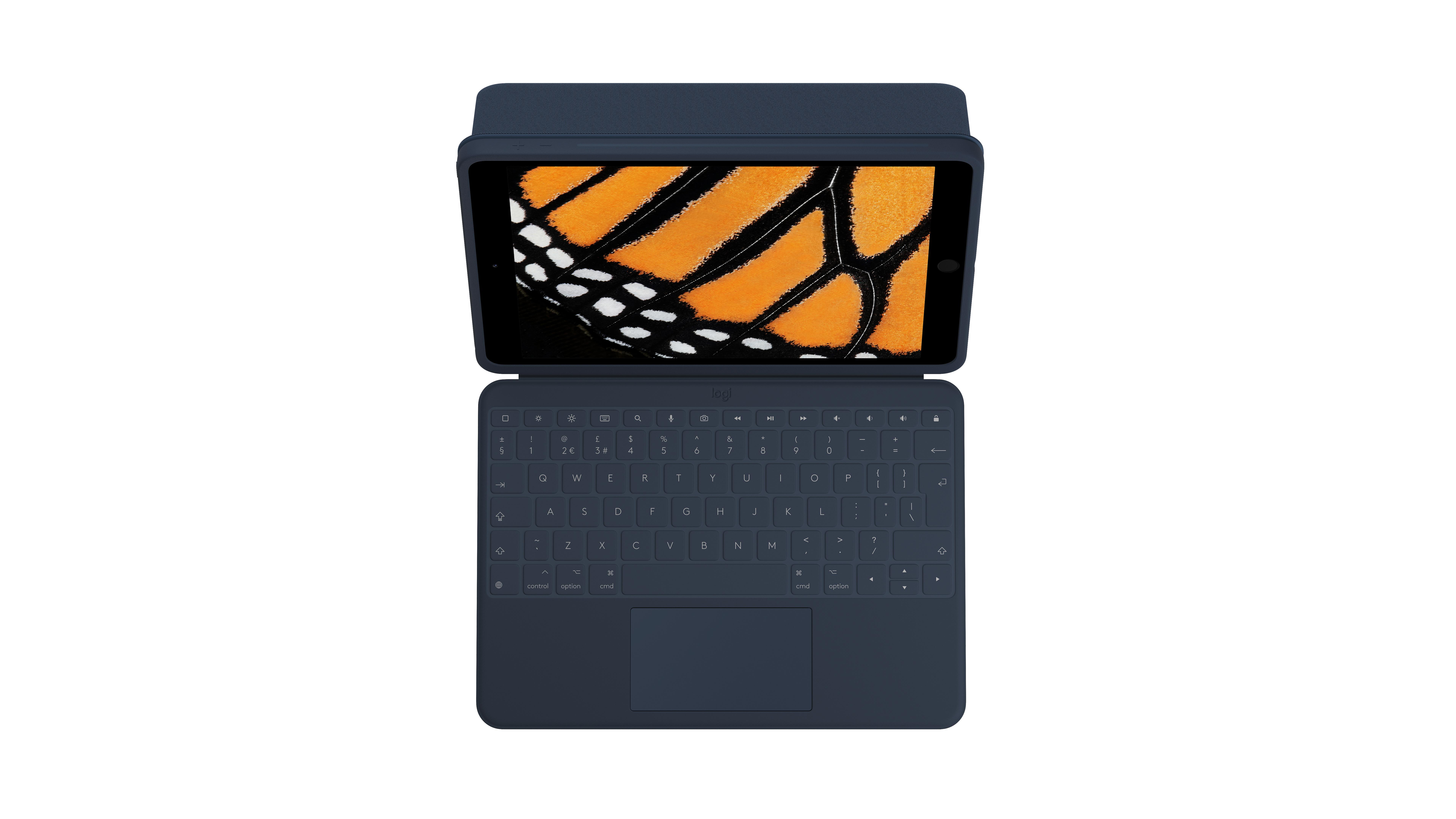 Logitech Rugged Combo 3 Touch Blu Smart Connector QWERTY Inglese UK (Rugged Combo 3 Touch - EDU) - Versione UK