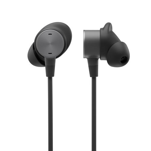 Logitech 981-001009 cuffia e auricolare Cablato In-ear Ufficio USB tipo-C Grafite (LOGI ZONE WIRED EARBUDS TEAMS - - GRAPHITE -