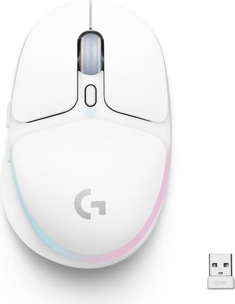 Logitech G705 Wireless Gaming Mouse - OFF WHITE - EER2 (G705 WIRELESS GAMING MOUSE - - OFF WHITE - EER2)