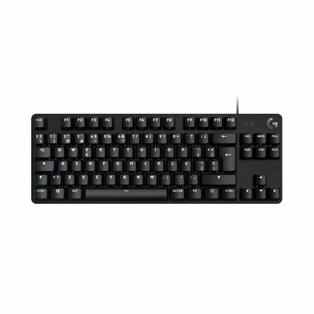 Logitech G G413 TKL SE tastiera USB QWERTY Spagnolo Nero (G413 TKL SE - BLACK ESP MEDITER - ) - Versione Tedesca