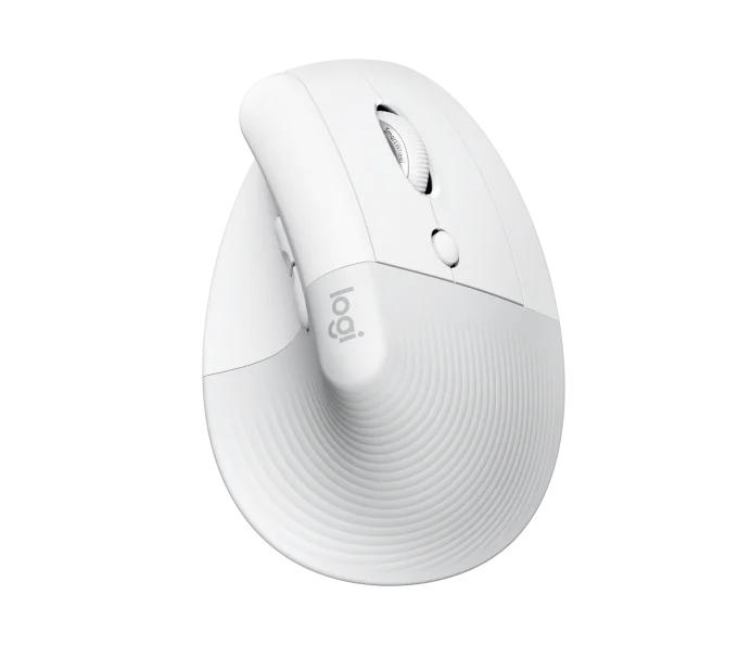 Logitech Lift Mouse Ergonomico Verticale Senza Fili Ricevitore Bluetooth o Logi Bolt USB Clic Silenziosi 4 Tasti Compatibile co