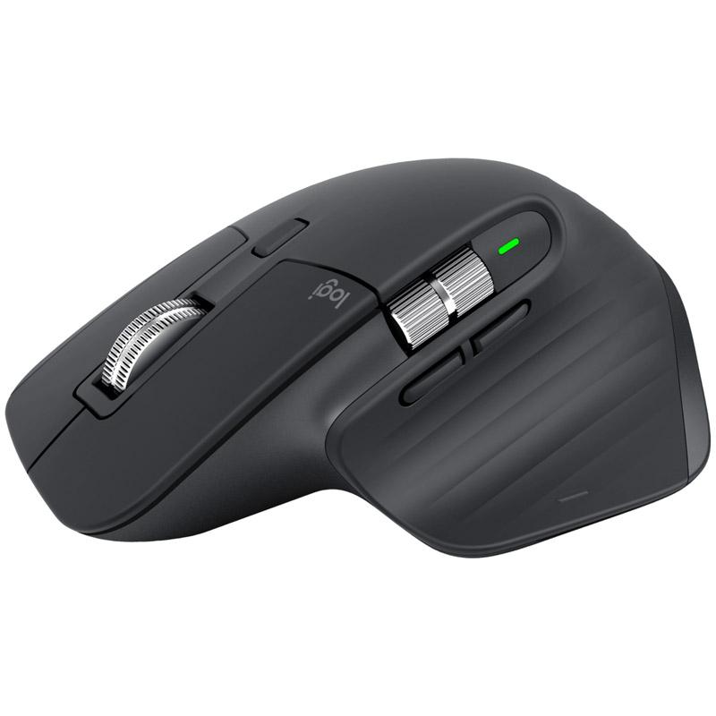 Logitech MX Master 3S mouse Ufficio Mano destra RF senza fili Bluetooth Laser 8000 DPI