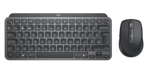 Logitech MX Keys Mini Combo for Business tastiera Mouse incluso RF senza fili Bluetooth QWERTY Inglese UK Grafite (MX KEYS MIN