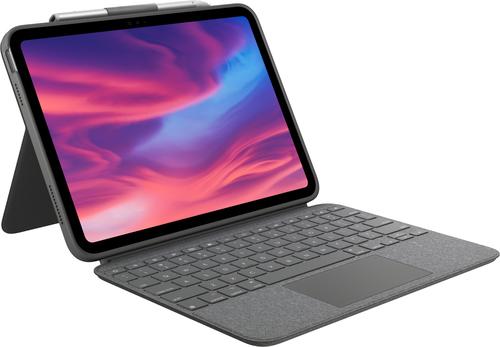 Logitech Combo Touch Grigio Smart Connector QWERTY Inglese UK (Combo Touch For iPad [10th Gen]) - Versione UK