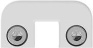 Logitech Scribe Chiusura di sicurezza Bianco (Logitech - Mount - for Scribe)