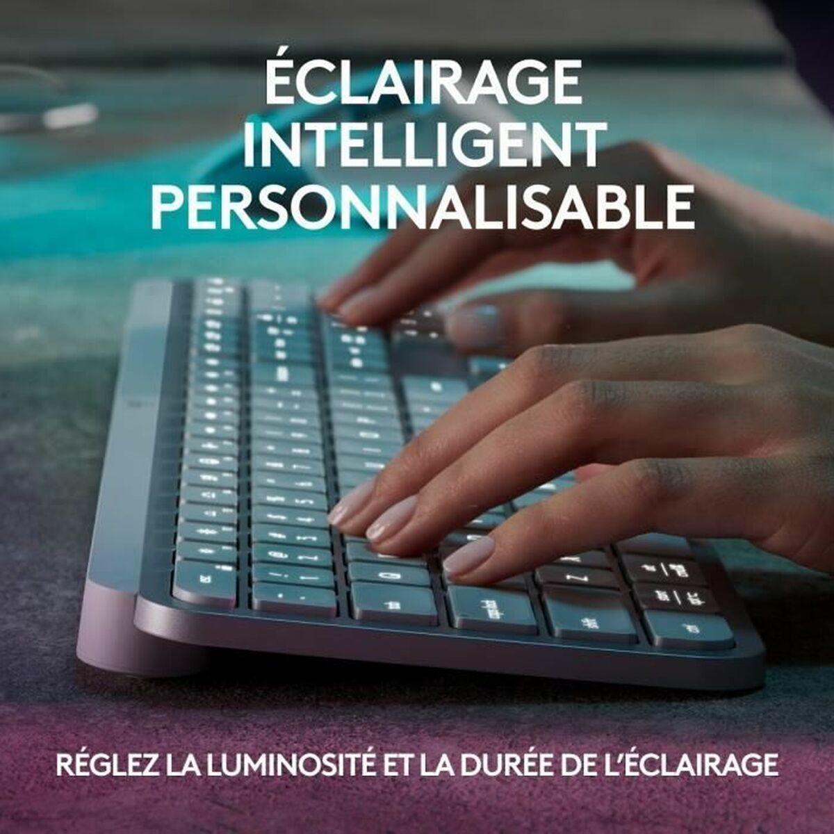 MX KEYS S PALE GREY FR BT