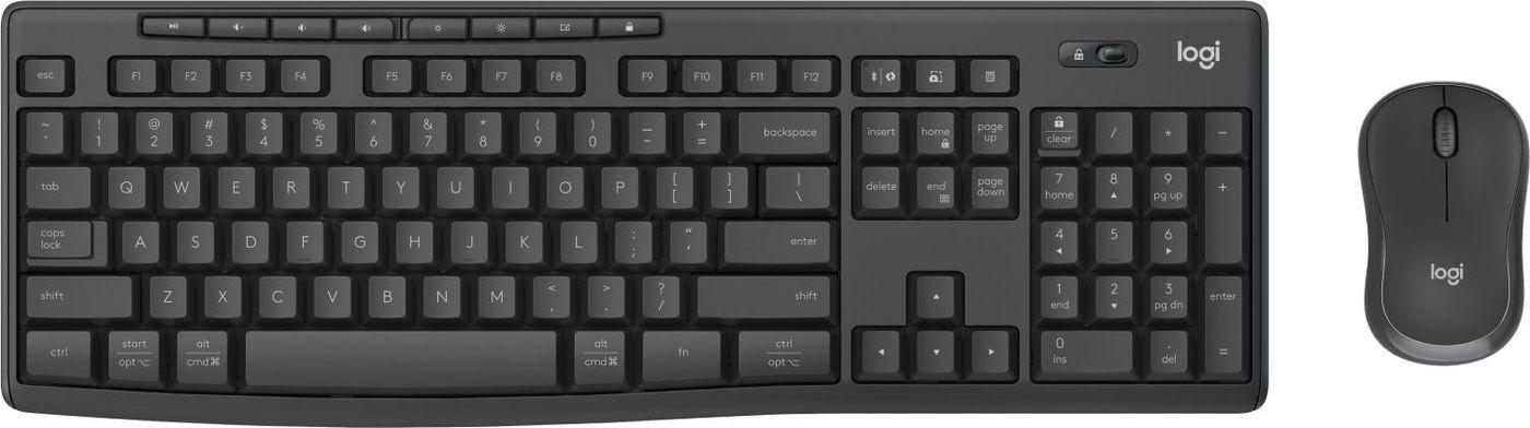 Logitech MK370 Combo for Business tastiera Mouse incluso RF senza fili Bluetooth QWERTY Inglese britannico Grafite (MK370 Comb