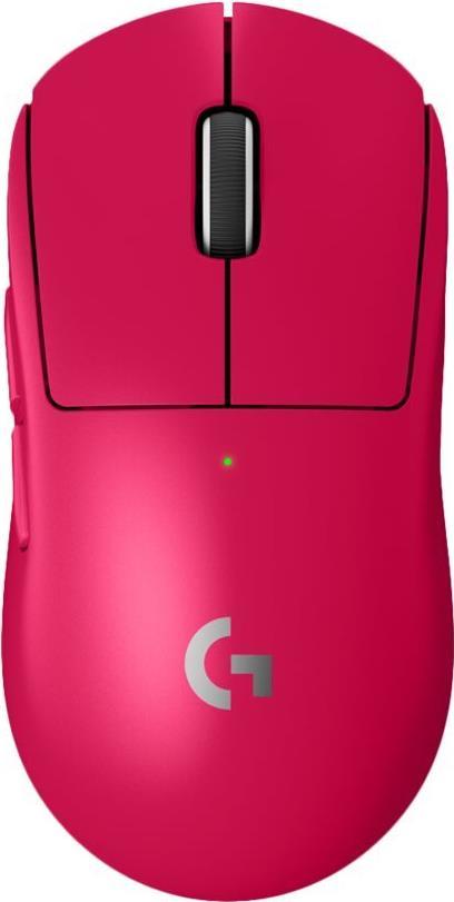 LOGITECH G PRO X SUPERLIGHT 2 LIGHTSPEED GAMING MOUSE - MAGENTA - 2.4GHZ - N/A - EER2-933