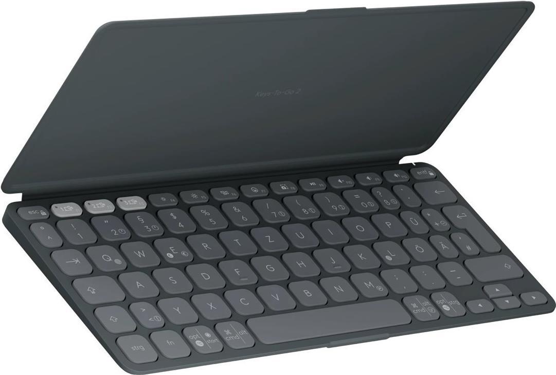 â€¢ Sottile e leggera â€¢ Copertura protettiva integrata â€¢ Tastiera Bluetooth per tablet e dispositivi con Window