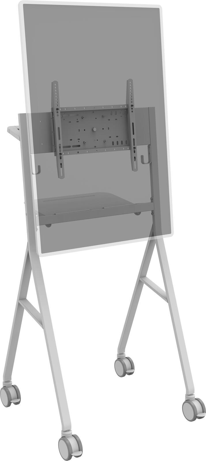 Vision VFM-F10/WH Supporto per display espositivi 1397 cm 55 Bianco (VISION Digital Flipchart Floor Stand - LIFETIME WARRANTY -