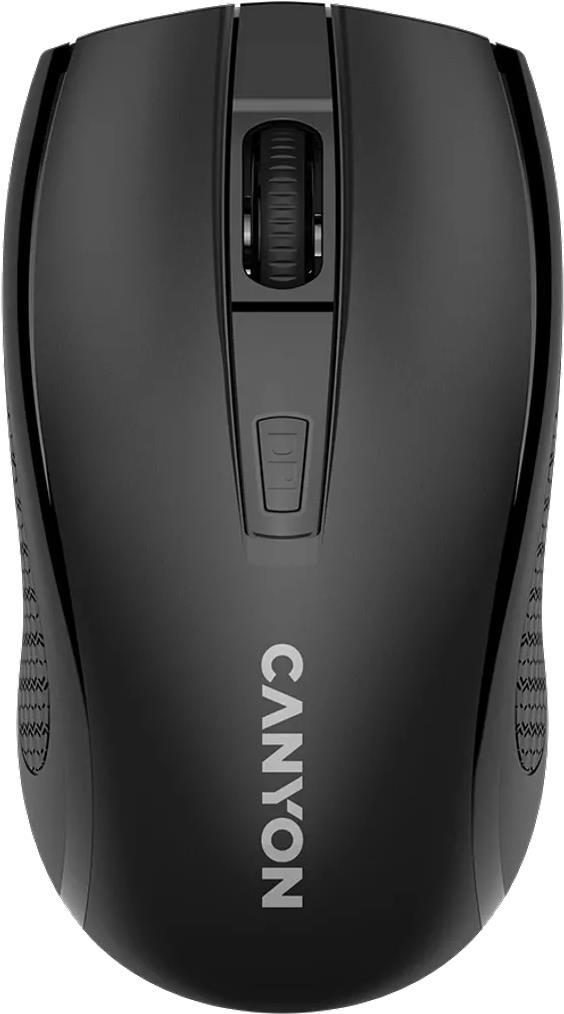 Canyon MW-7 mouse Mano destra RF Wireless Ottico 1600 DPI (CANYON MOUSE WIRELESS 1600DPI BLACK)