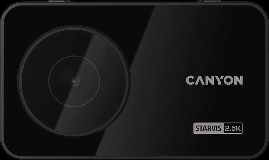 Canyon Dashcam DVR25GPS WQHD2.5KGPSWIFIAPPSD-CARD BK Retail