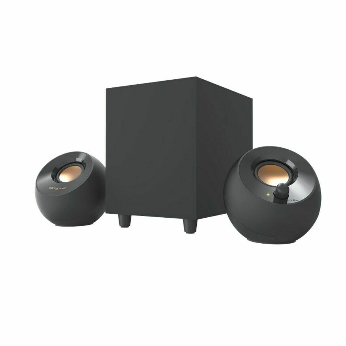 Creative Labs Creative Pebble Plus 8 W Nero 2.1 canali (CREATIVE PEBBLE PLUS 2.1 BLACK)
