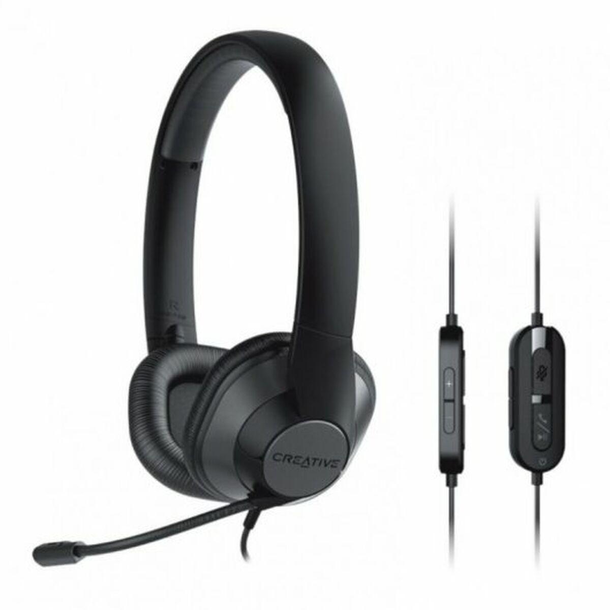 Creative Labs HS-720 V2 Auricolare Cablato A Padiglione Ufficio Nero (HS-720 V2 Headset Wired USB)