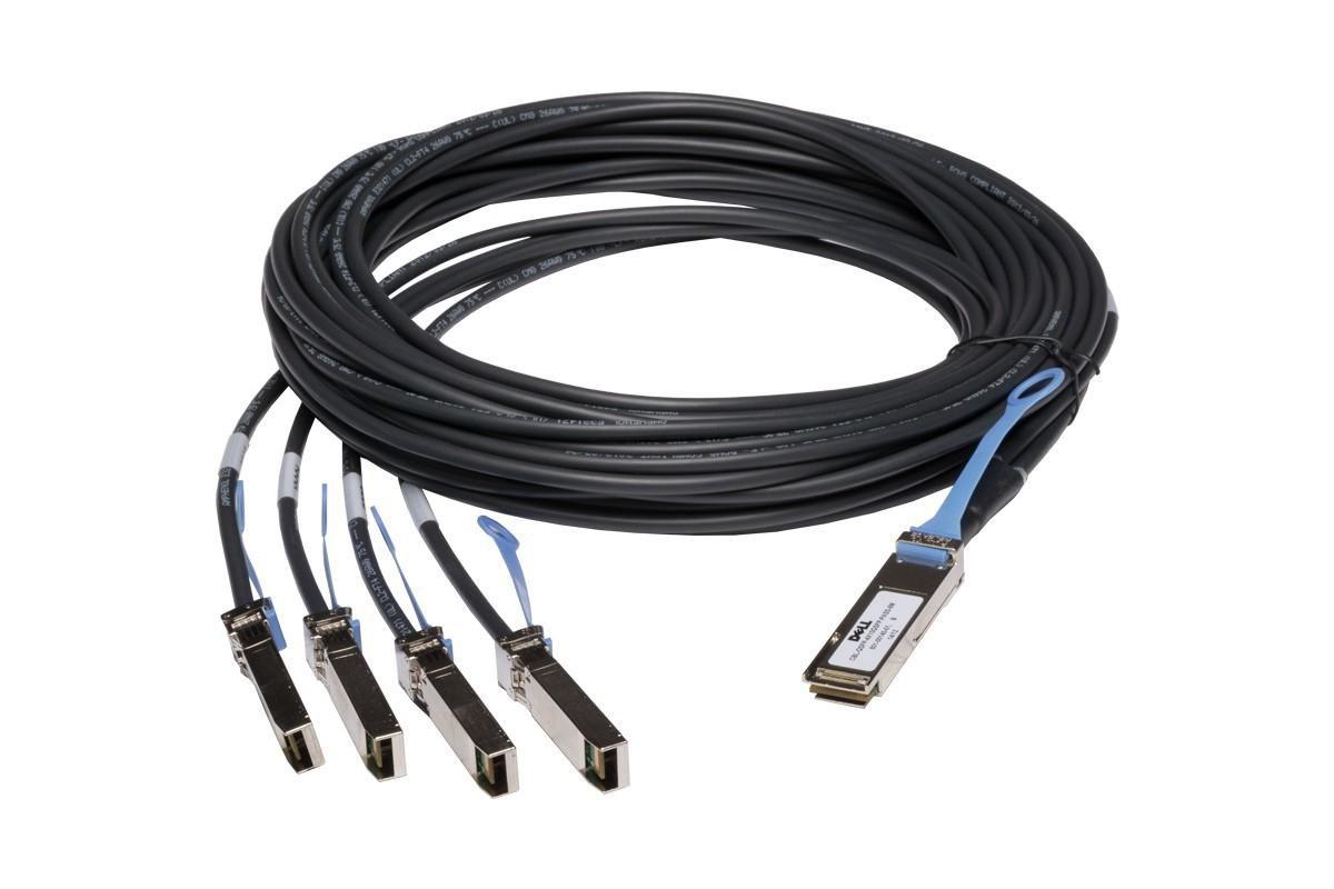 DELL QSFP / 4xSFP 1m cavo InfiniBand e in fibra ottica QSFP 4 x SFP